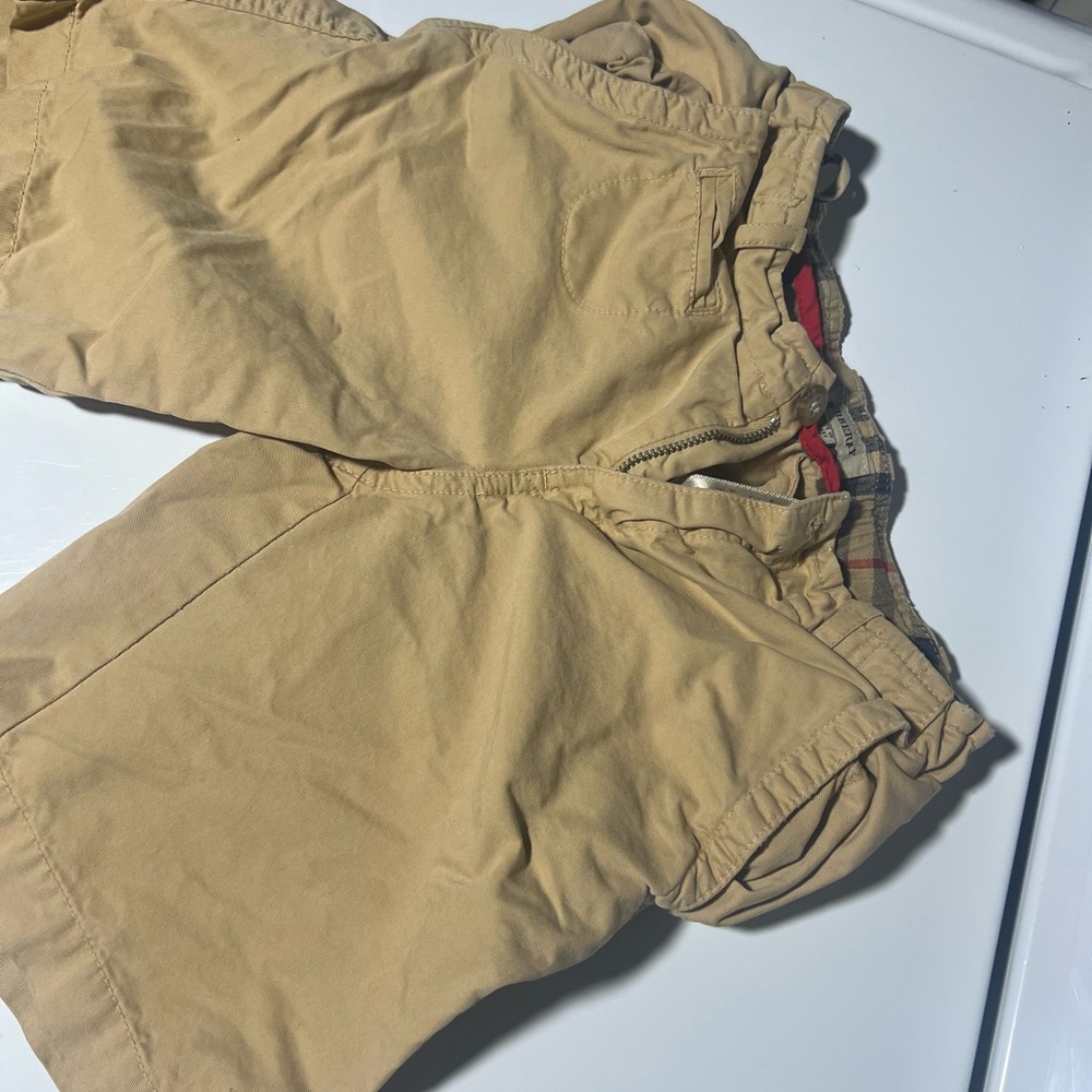Burberry Kids Tan Shorts